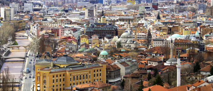 The country's capital - Sarajevo