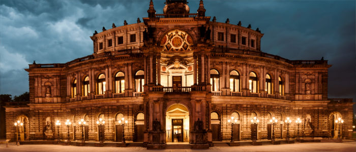 Semper Opera House in Dresden