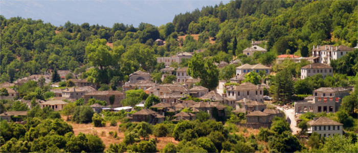 A typical mountain village in Epirus