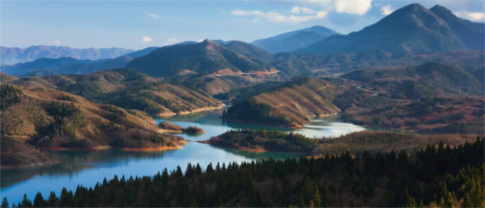Lake Plastiras in Thessaly