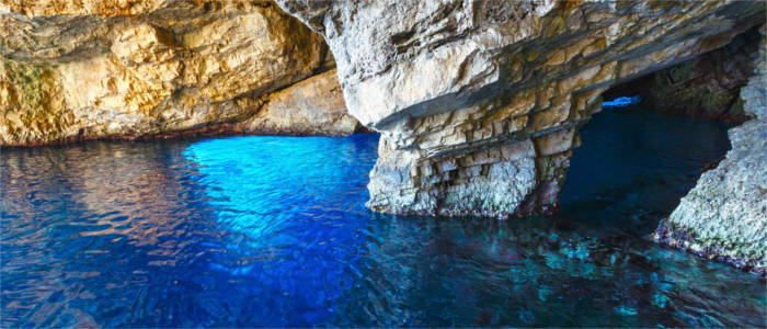 Caves on Zakynthos
