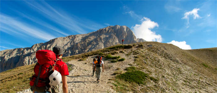 Hiking in the Gran Sasso National Park