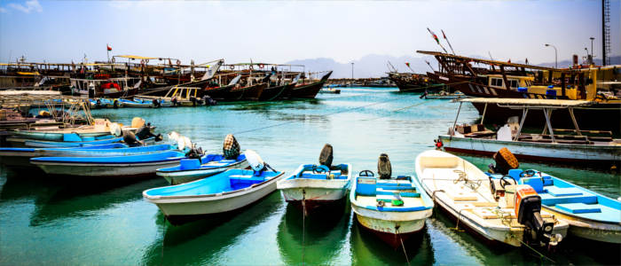 Harbours in Oman