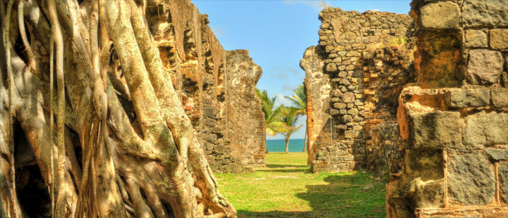 Saint Lucia's ruins