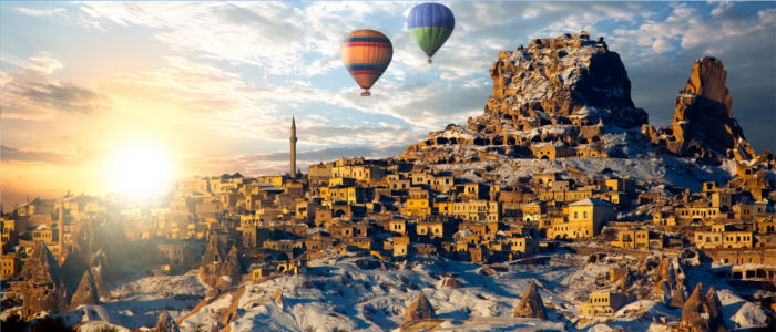 Cappadocia in Central Anatolia, Turkey